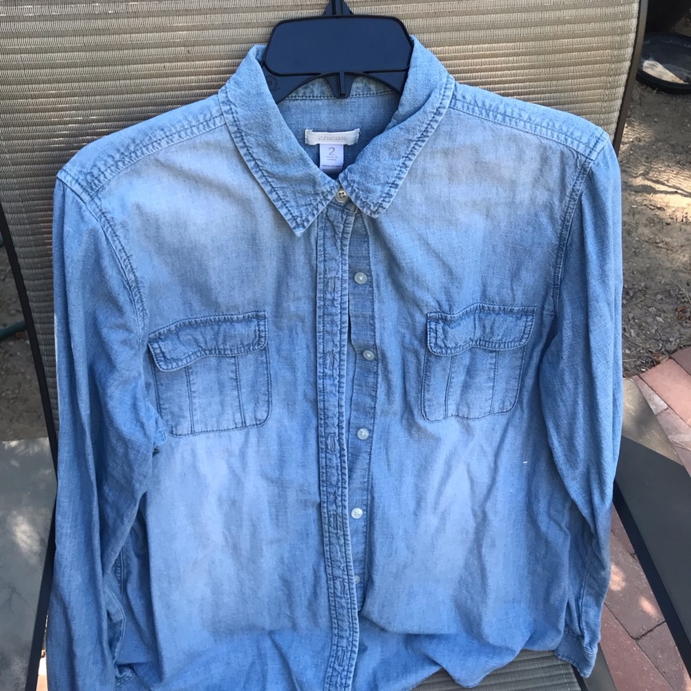 Denim colored shirt